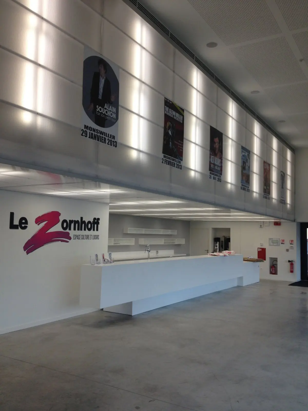 La salle de spectacle du Zornhoff à Monswiller accueille des grandes stars françaises 