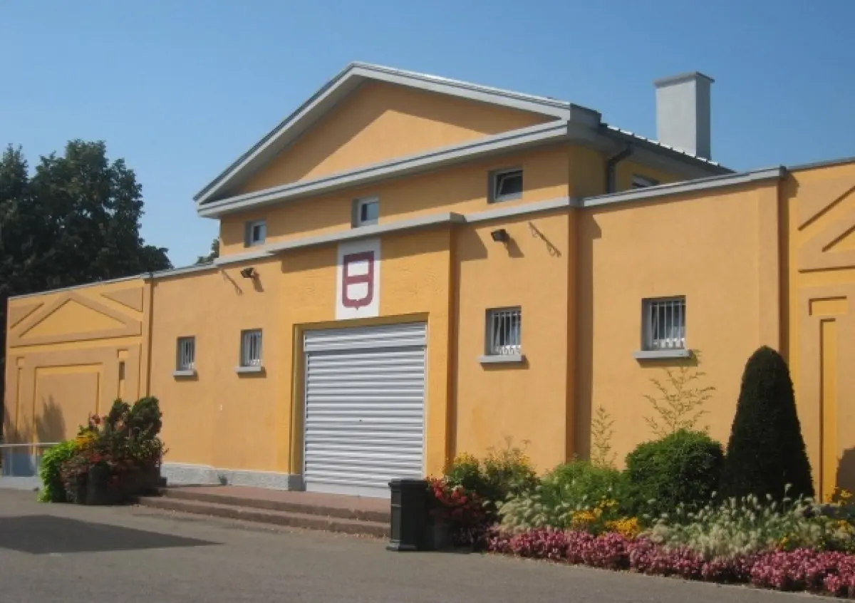 La salle des fêtes d'Entzheim, à proximité de Strasbourg