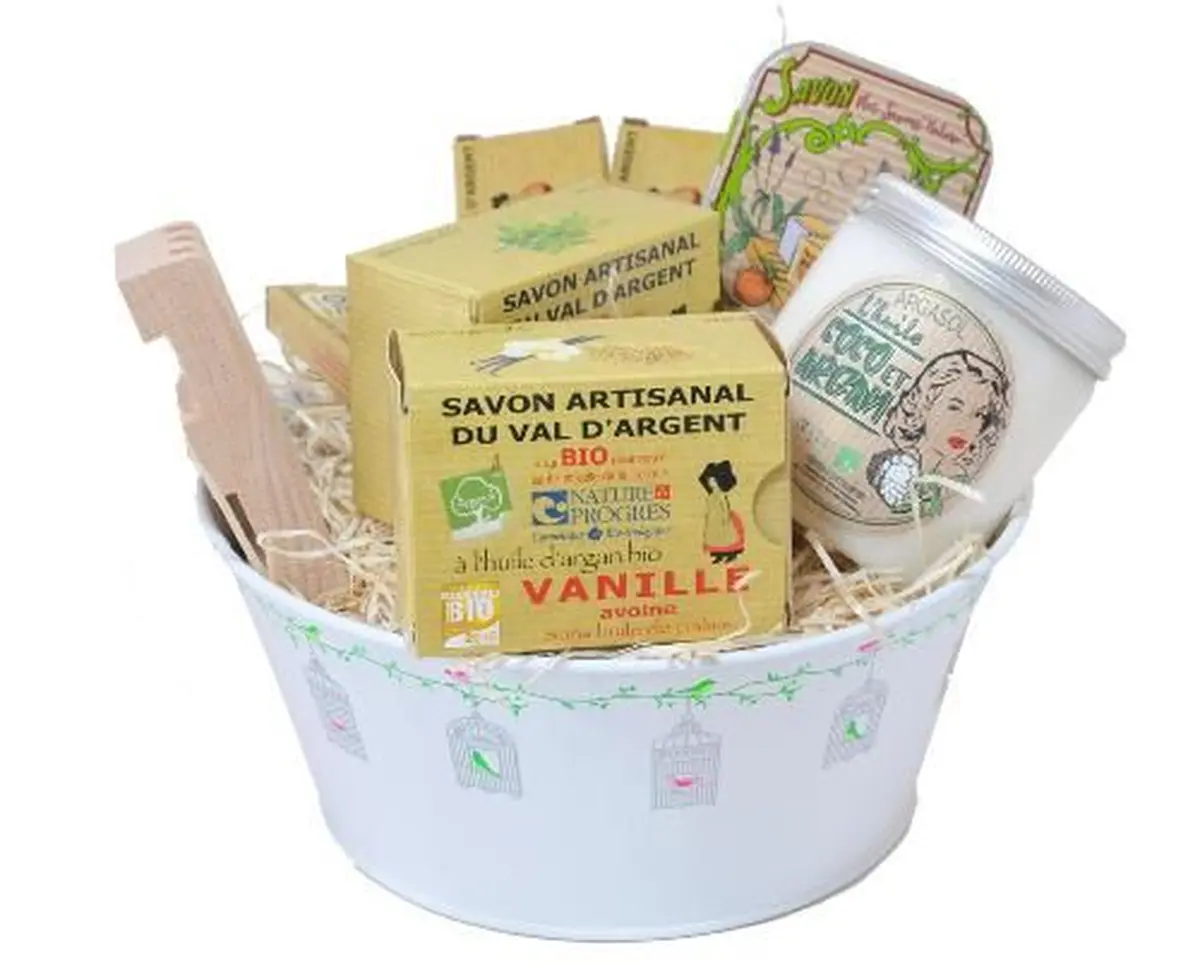 Panier garnis de produits Argasol