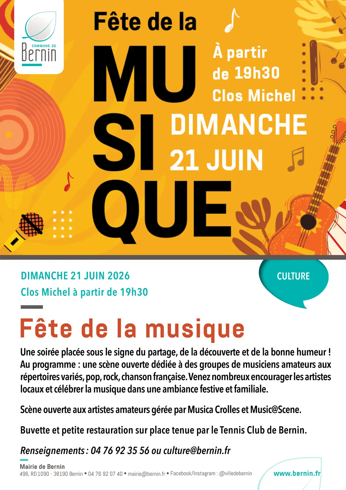 La scène est à vous !