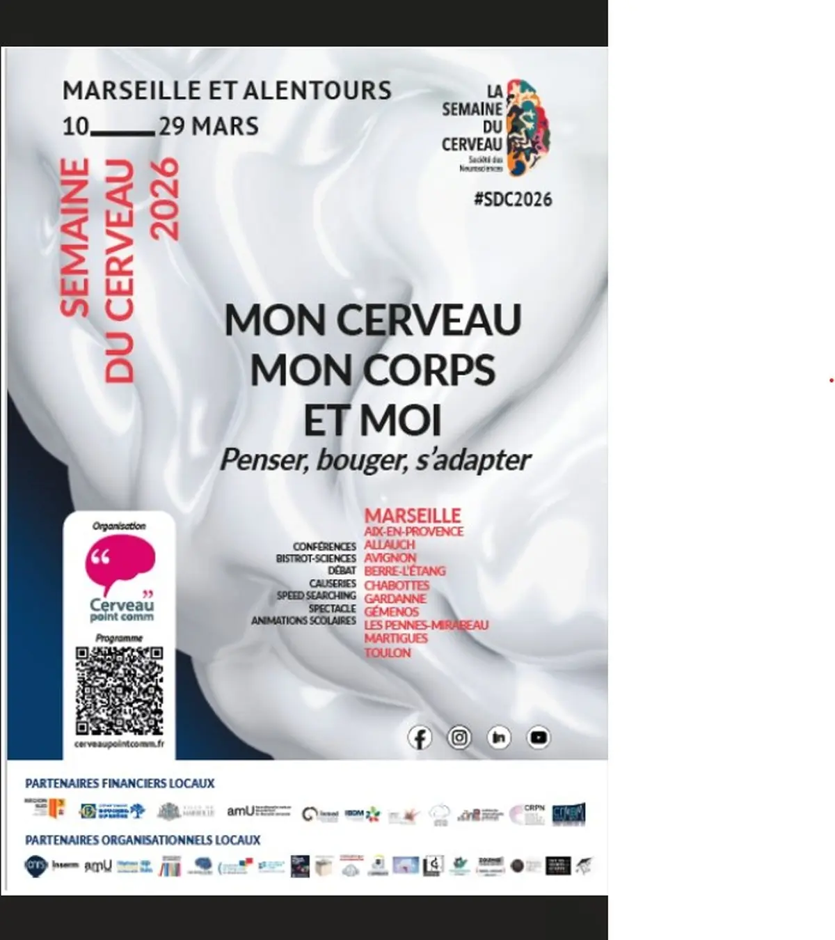 La Semaine du Cerveau : mon cerveau, mon corps et moi