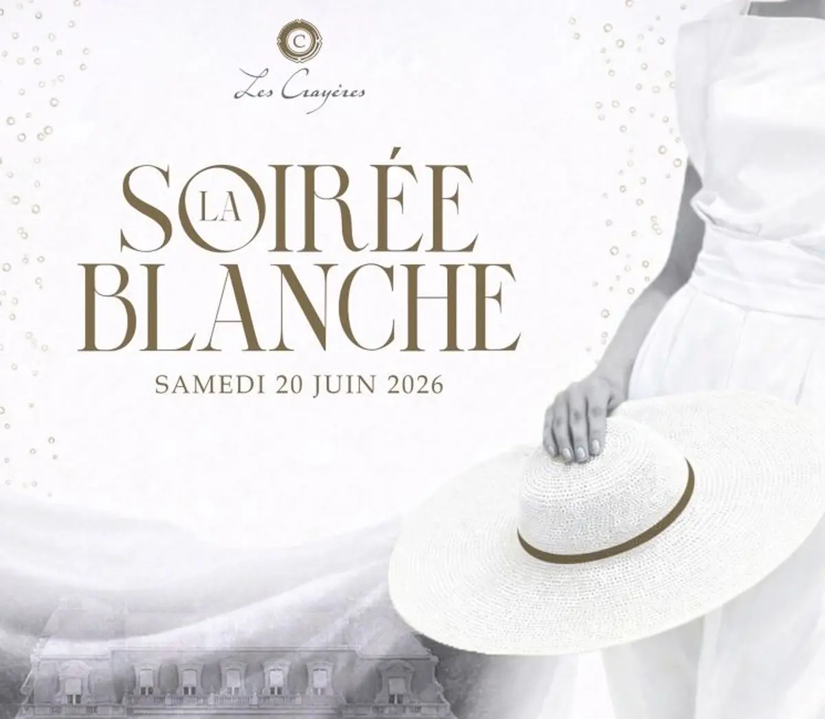 La Soirée Blanche au Domaine Les Crayères de Reims