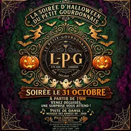 La soirée d'Halloween du Petit Gourdonnais