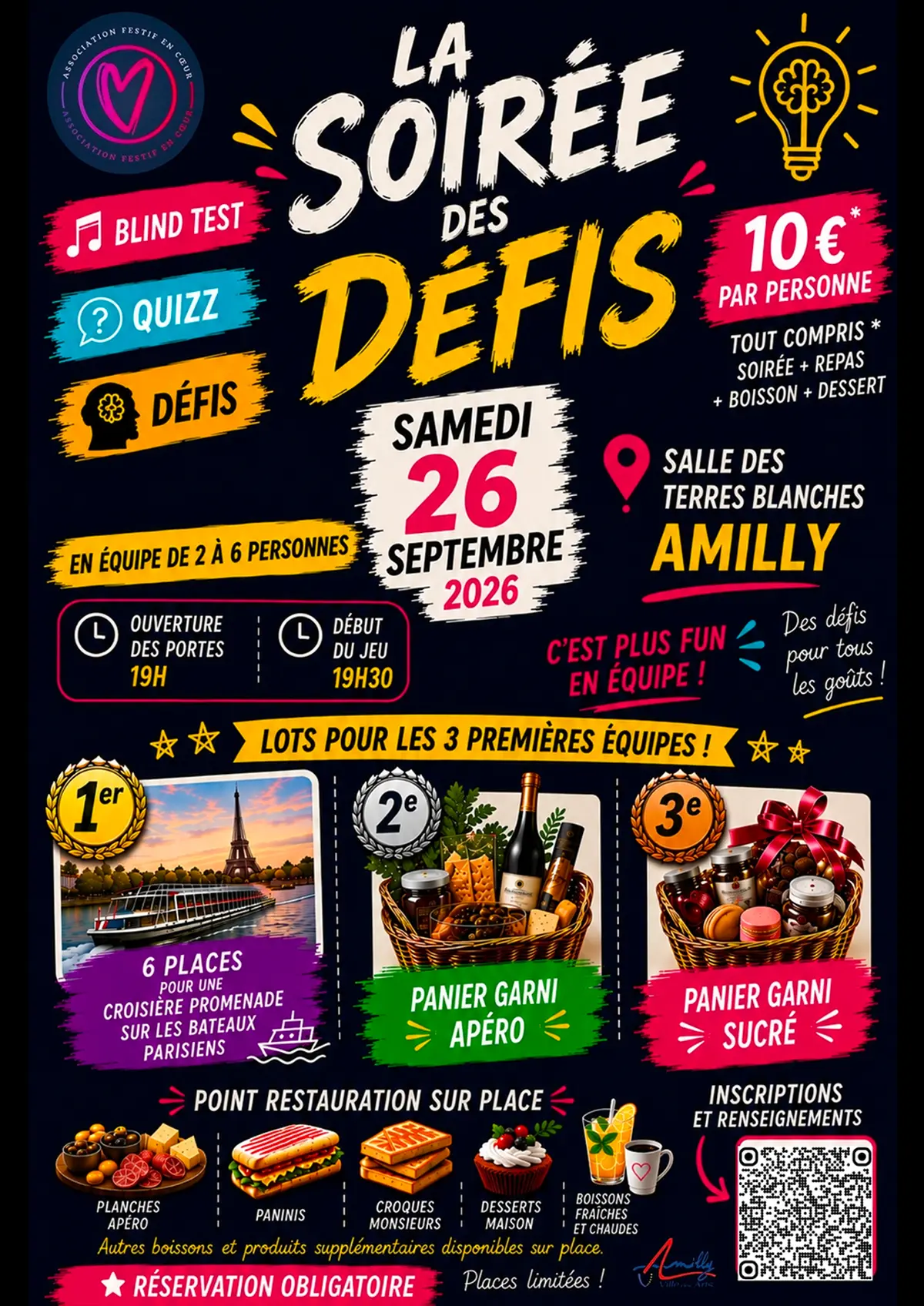 La soirée des défis