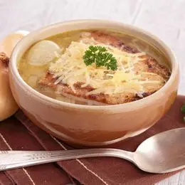 La soupe à l'oignon