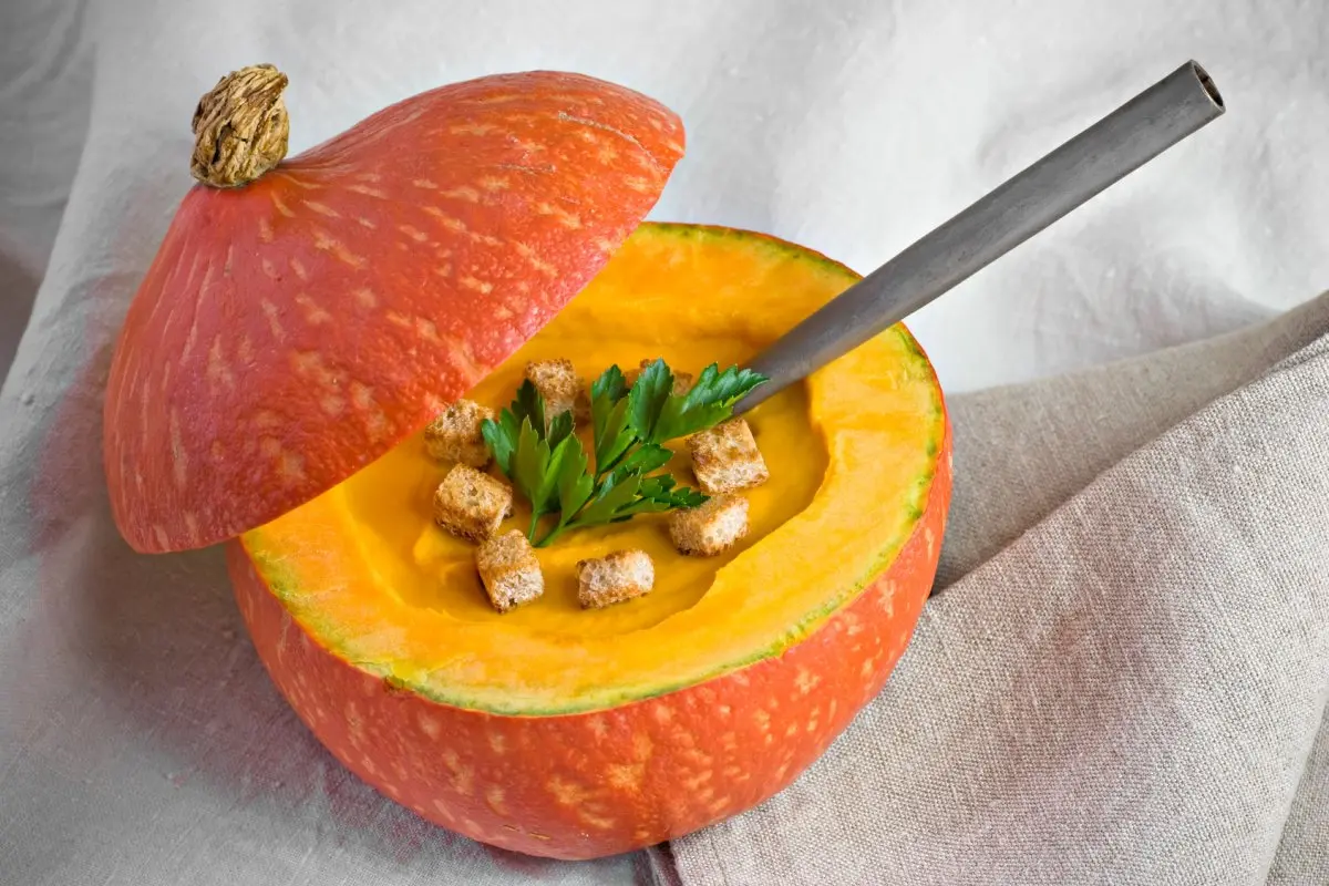 Une soupe de potirons, pour des enfants pas poltrons !