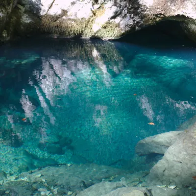 La Source bleue de Malbuisson