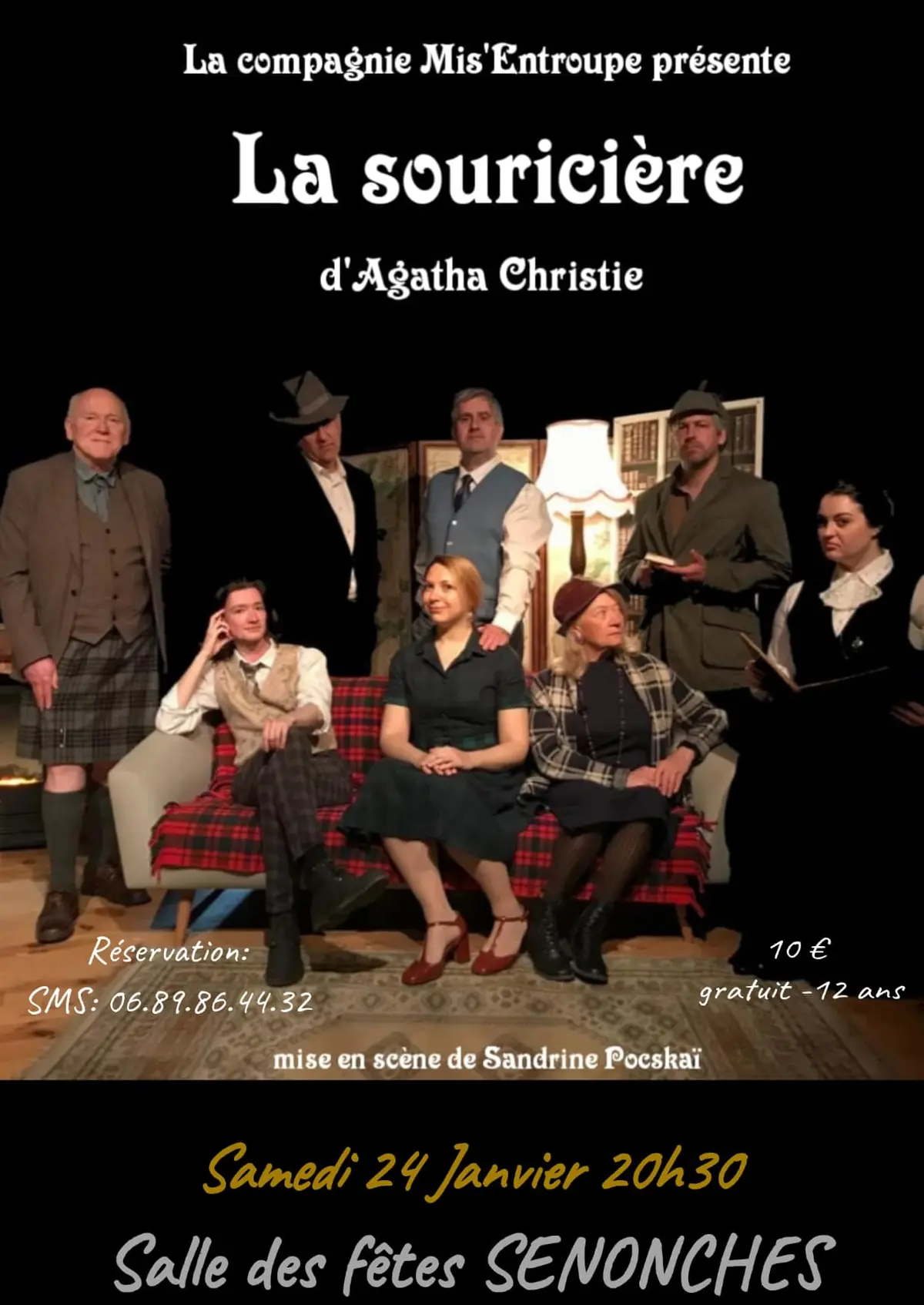 La souricère d'Agatha Christie