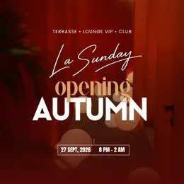 La Sunday — Opening Autumn