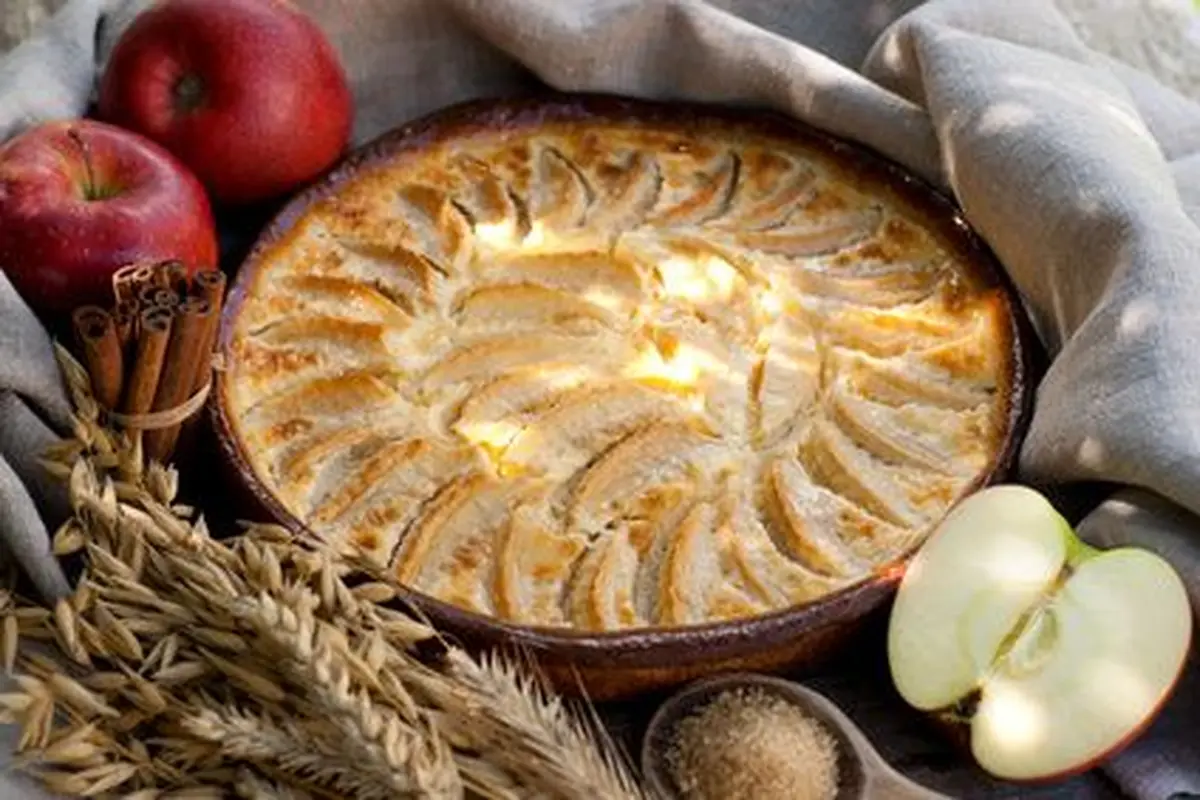 La tarte aux pommes alsacienne