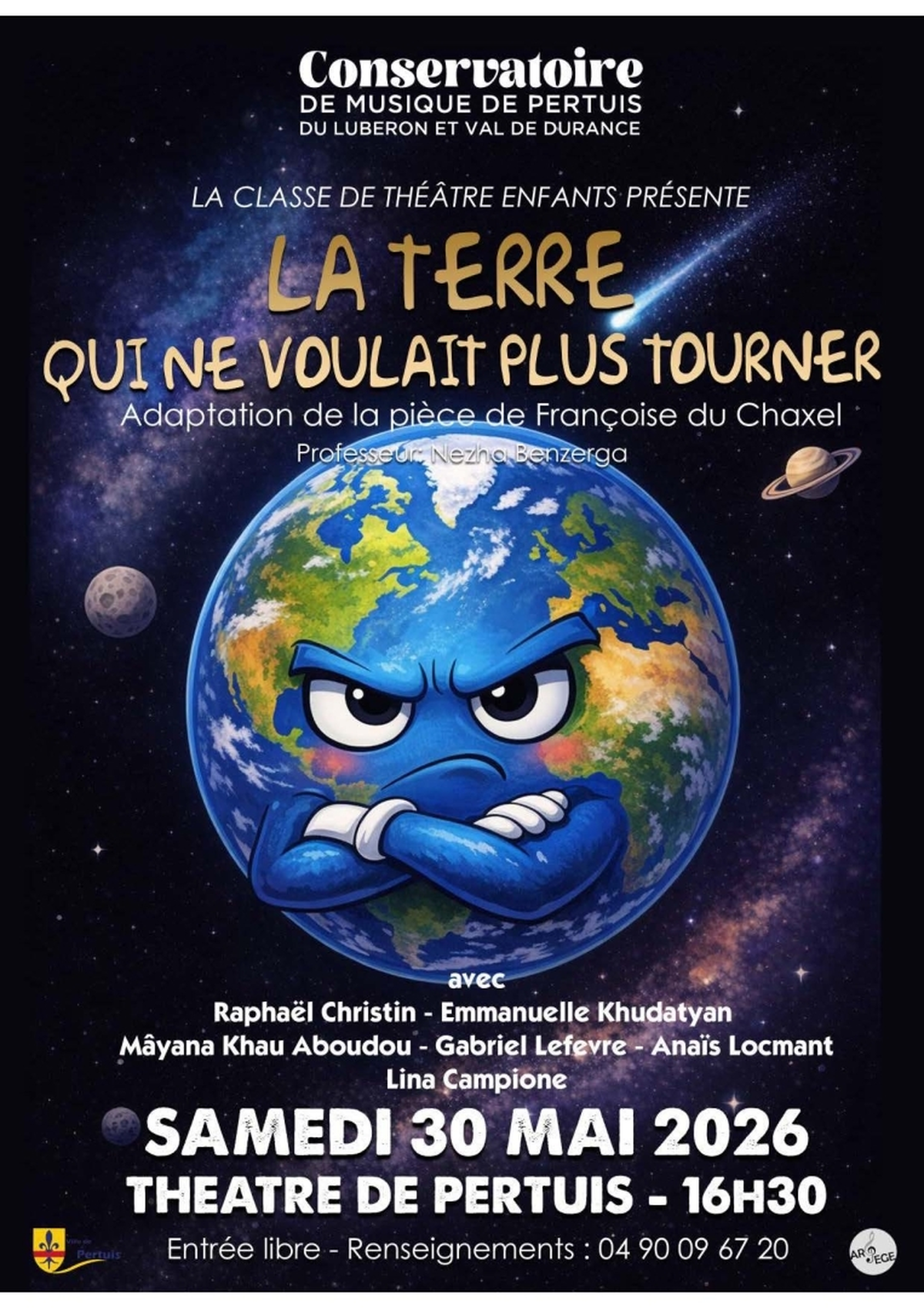 La terre qui ne voulait plus tourner