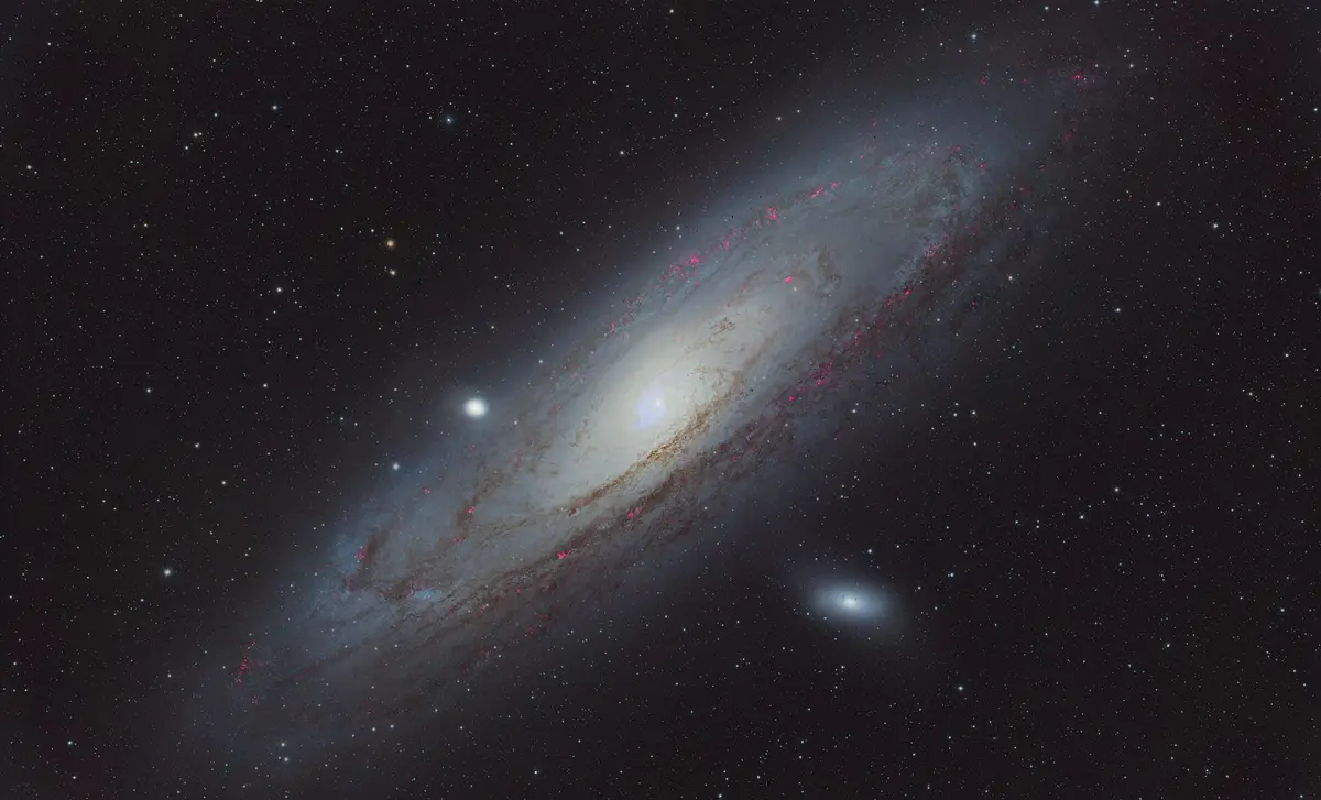 M31, la galaxie d'Andromède (astrophotographie de la SAHR)