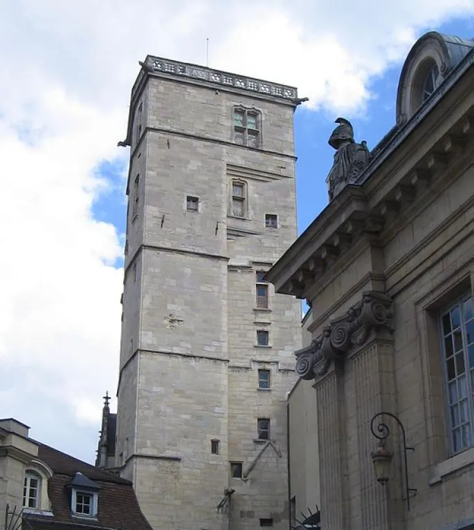 La Tour Philippe Le Bon à Dijon, au cœur du Palais des Ducs et Etats de Bourgogne