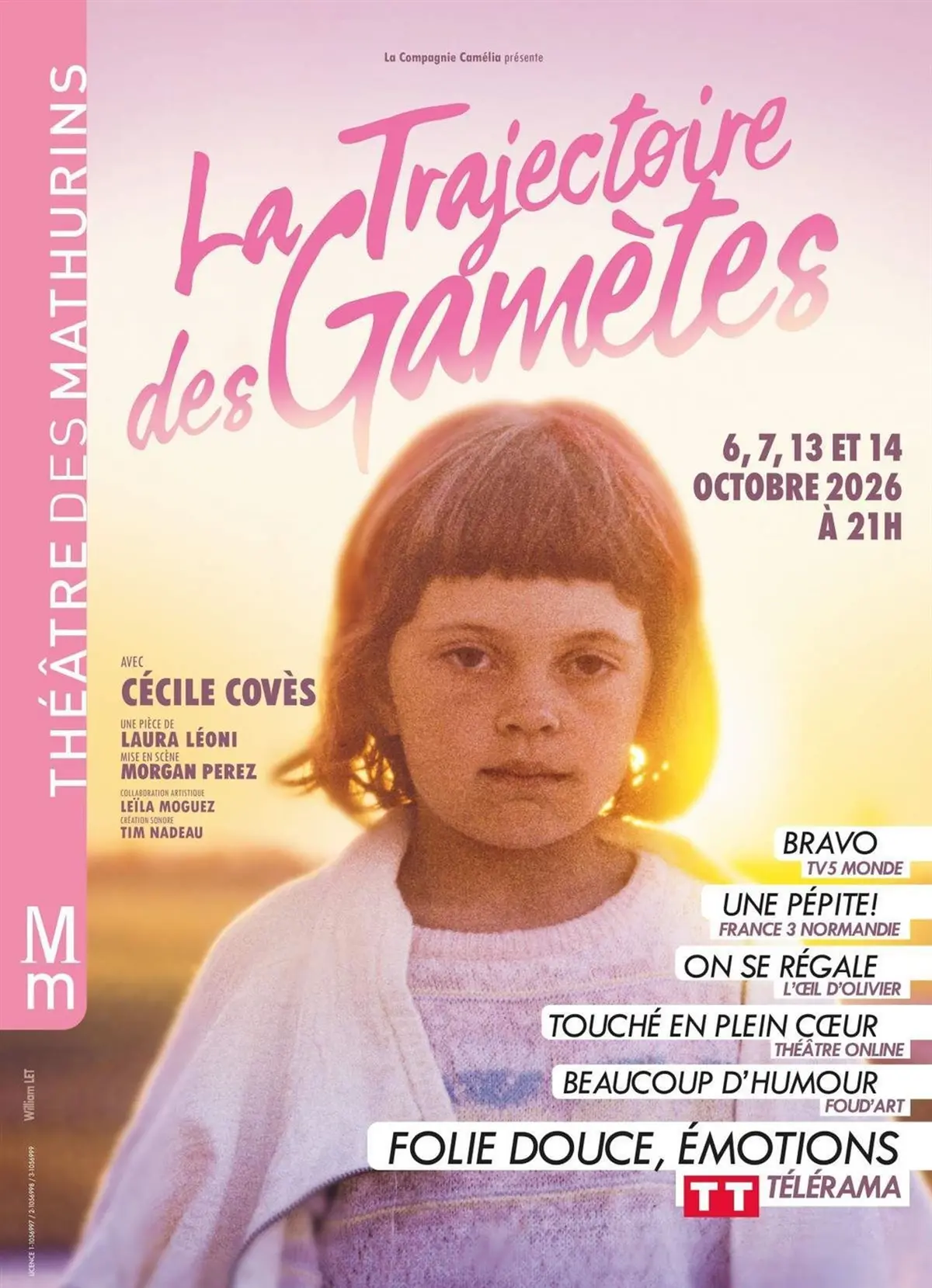 La trajectoire des gametes