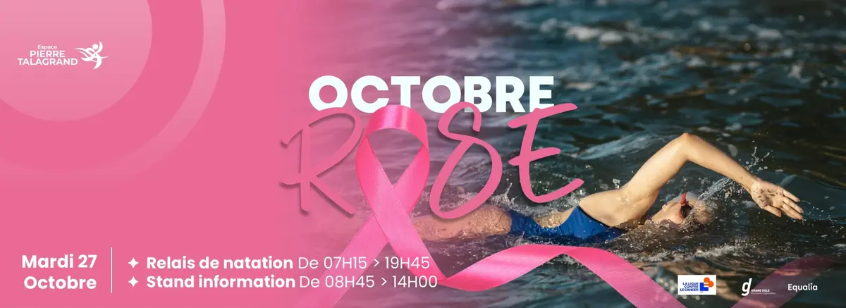 La Vague Rose : nagez ensemble pour Octobre Rose