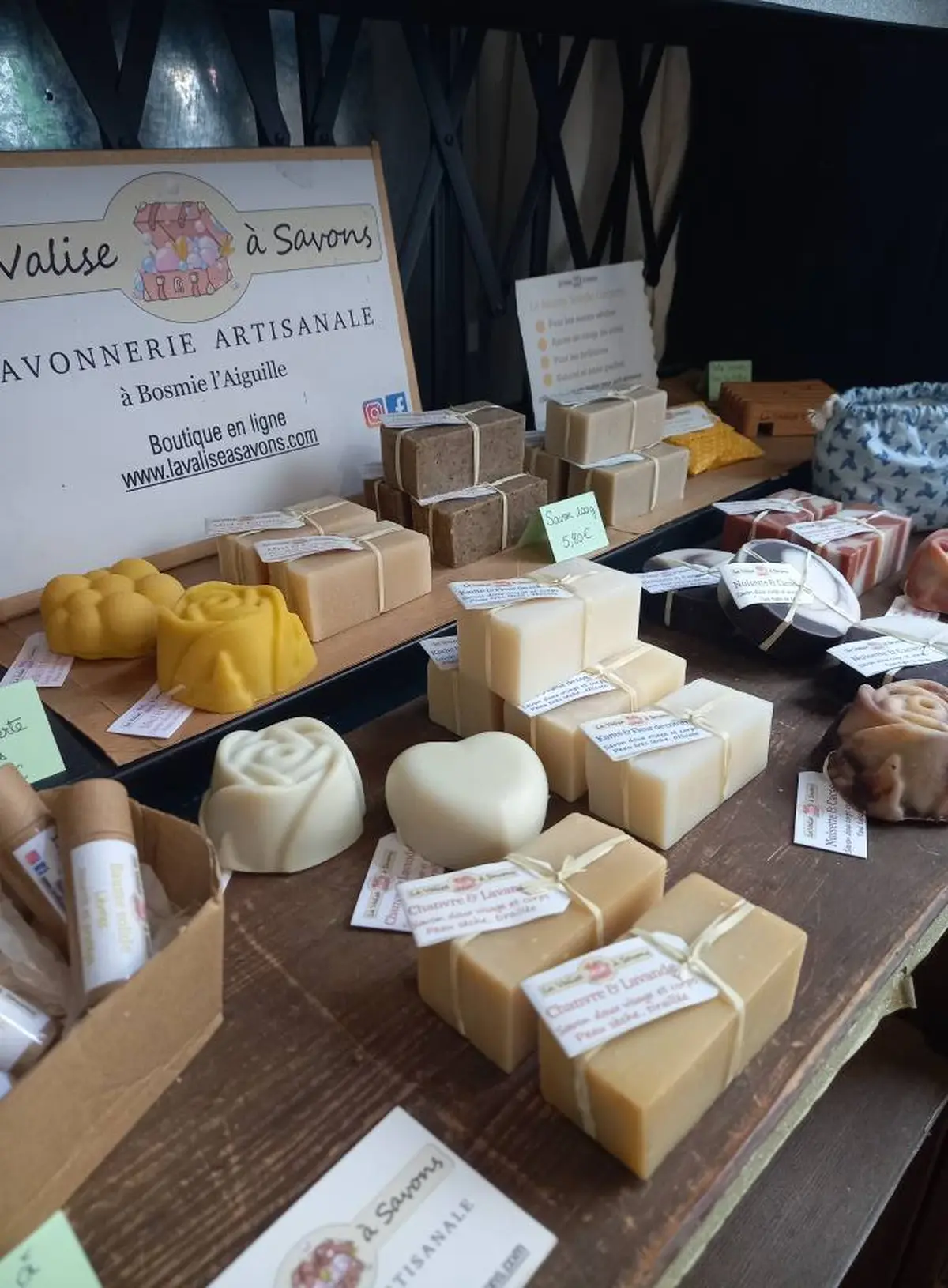 La Valise à savons ... et compagnie fête ses un an !