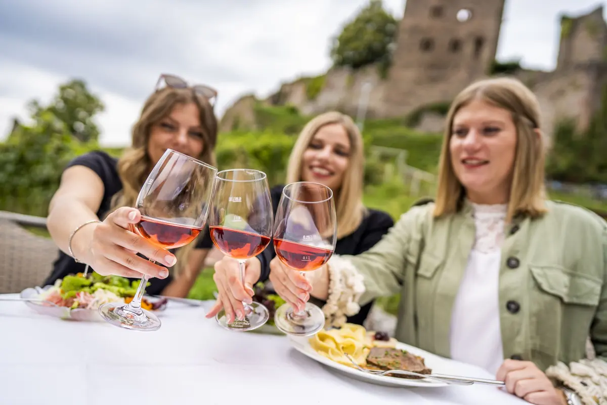 Santé ! lors de la randonnée viticole d’Oberkirch