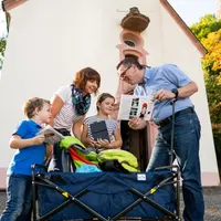 Enquête familiale « Le secret de la Forêt-Noire » dans la vallée de la Rench &copy; Renchtal Tourismus GmbH, photo Jigal Fichtner