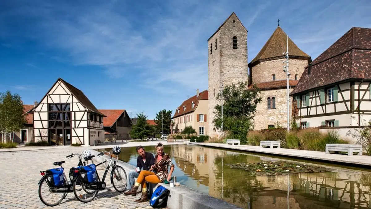 La véloroute n°15 du Rhin