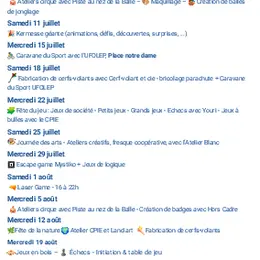 La Ville aux Enfants : Jeux de société - Petits jeux - Grands jeux - Echecs avec Youri - Jeux à bulles avec le CPIE
