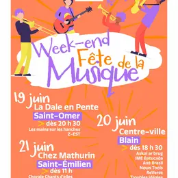 La ville s'anime en musique pour le weekend!