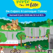 La voie verte en fête, entre Cajarc et Larroque-Toirac !