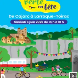 La voie verte en fête, entre Cajarc et Larroque-Toirac !