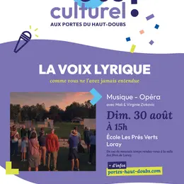 La voix lyrique...comme vous ne l'avez jamais entendue !