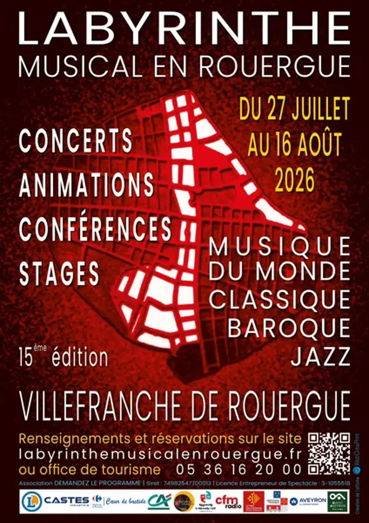 Labyrinthe musical en Rouergue - Concert Baiser Volé
