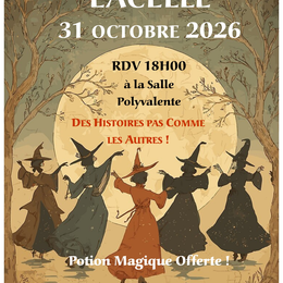 Lacelle fête Halloween : Une veillée chez les sorcières