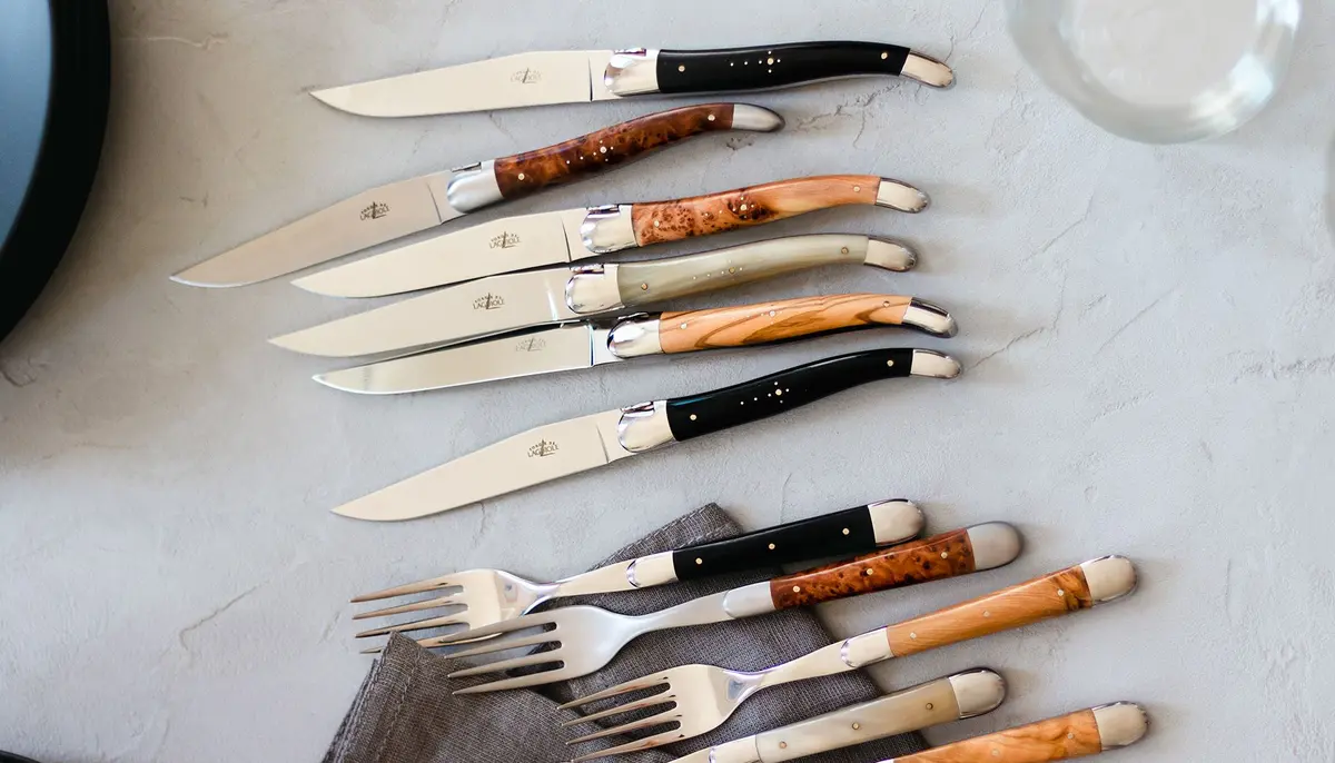 Forge de Laguiole - Couteaux et fourchettes