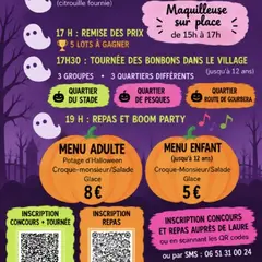 Laluque fête Halloween