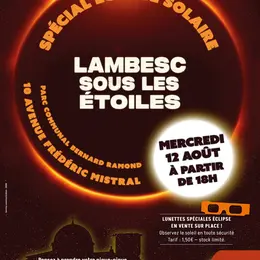 Lambesc sous les étoiles - SPÉCIAL ÉCLIPSE SOLAIRE