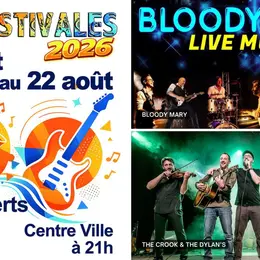 Lancement de ChartrEstivales 2026 : Bloody Mary ; The Crook & The Dylan's