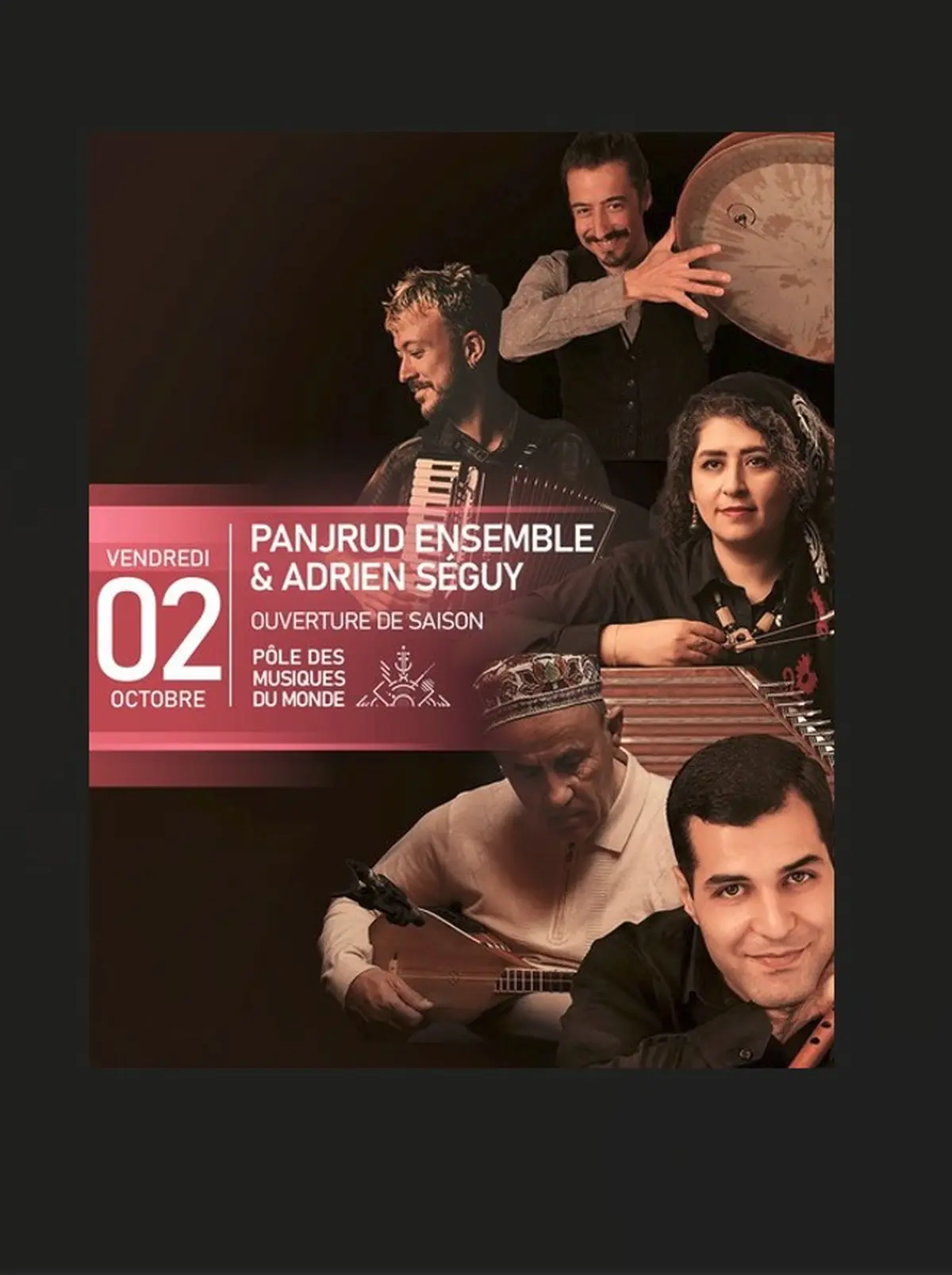 Lancement de saison :  Panjrud Ensemble Du Caucase à la Transoxiane