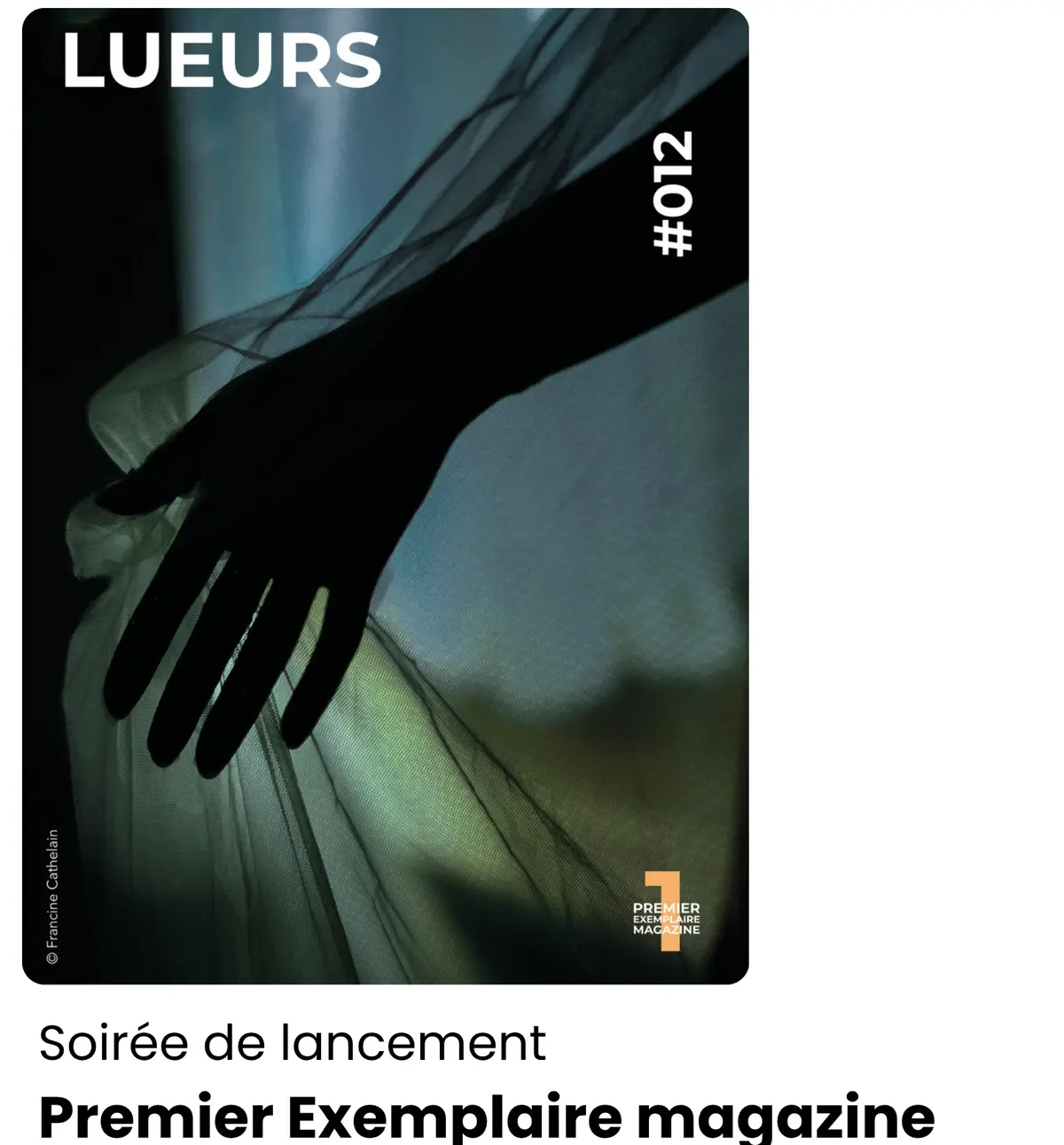 Lancement Du Magazine Photo Premier Exemplaire
