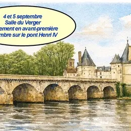 Lancement en Avant-première Nationale du Timbre de la Poste sur le Pont Henri IV