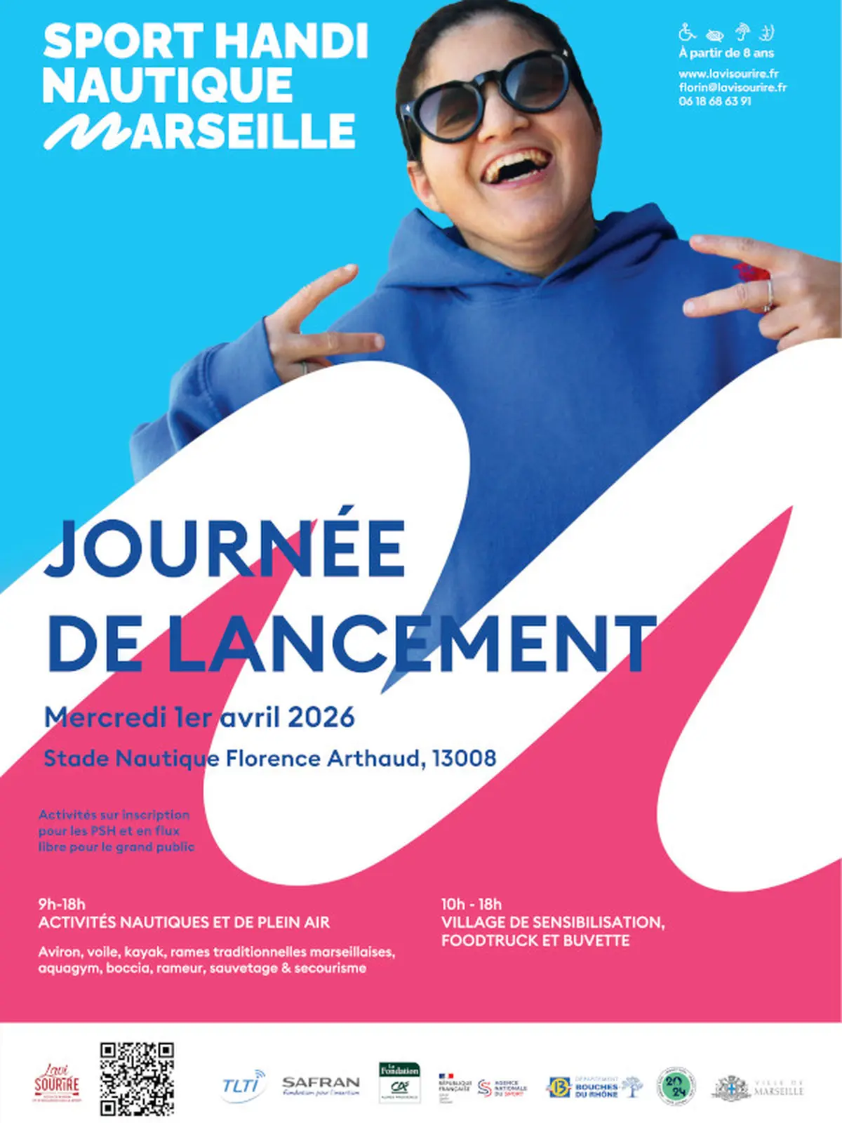 Lancement officiel de Sport Handi Nautique Marseille