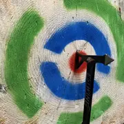 Lancer de  hache à Annecy (74)