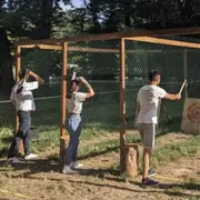 Lancer de hache à l'Etang de la vallée (45)