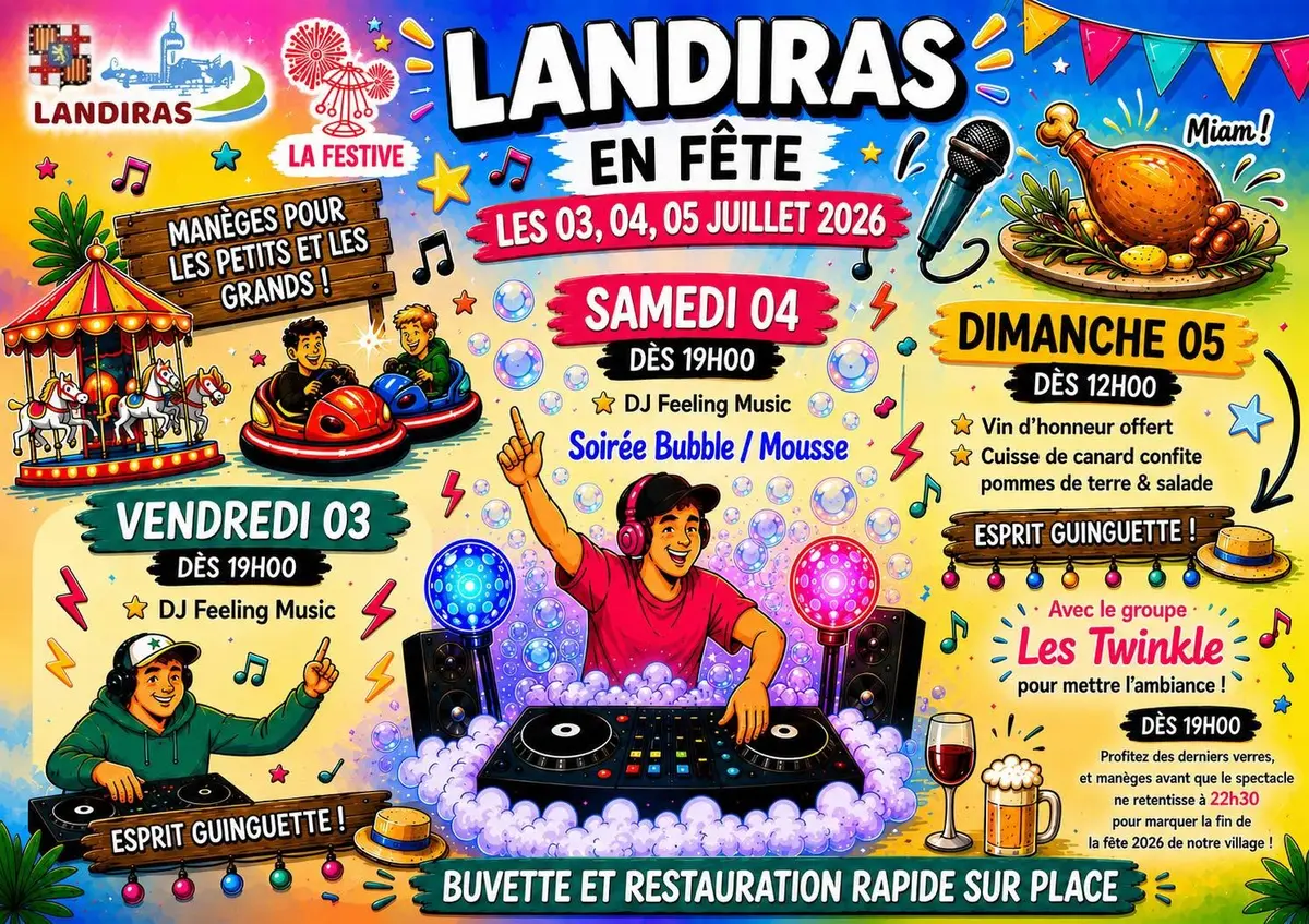 Landiras en fête