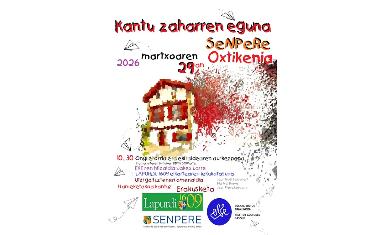 Lapurdi 1609 : journée des chants anciens