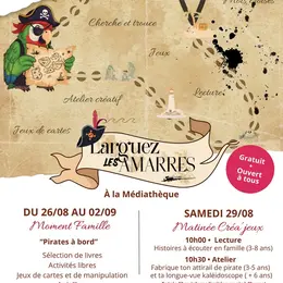 Larguez les amarres à la Médiathèque de Mouriès