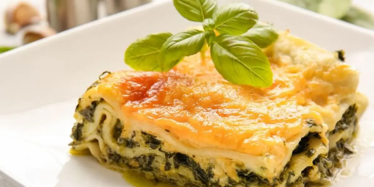 Lasagnes chèvre et épinards