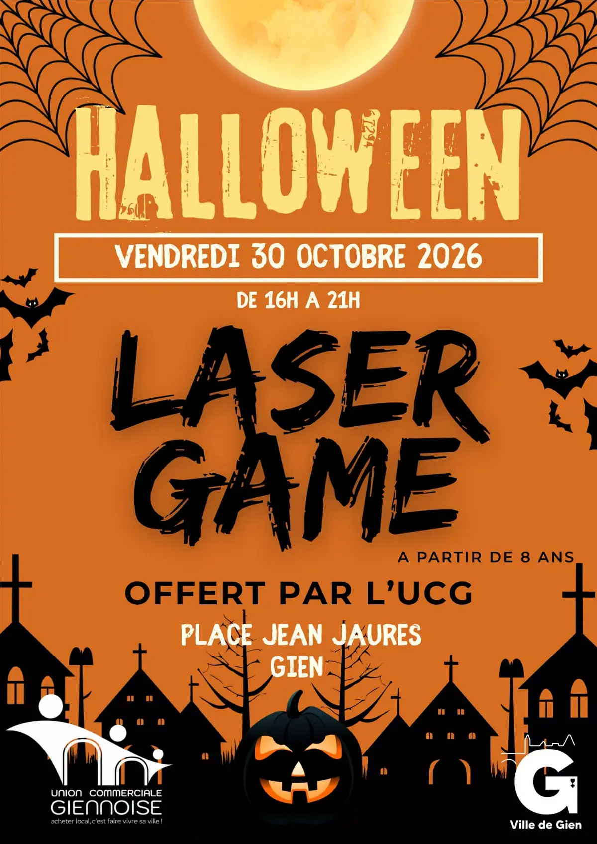 Laser Game d'Halloween