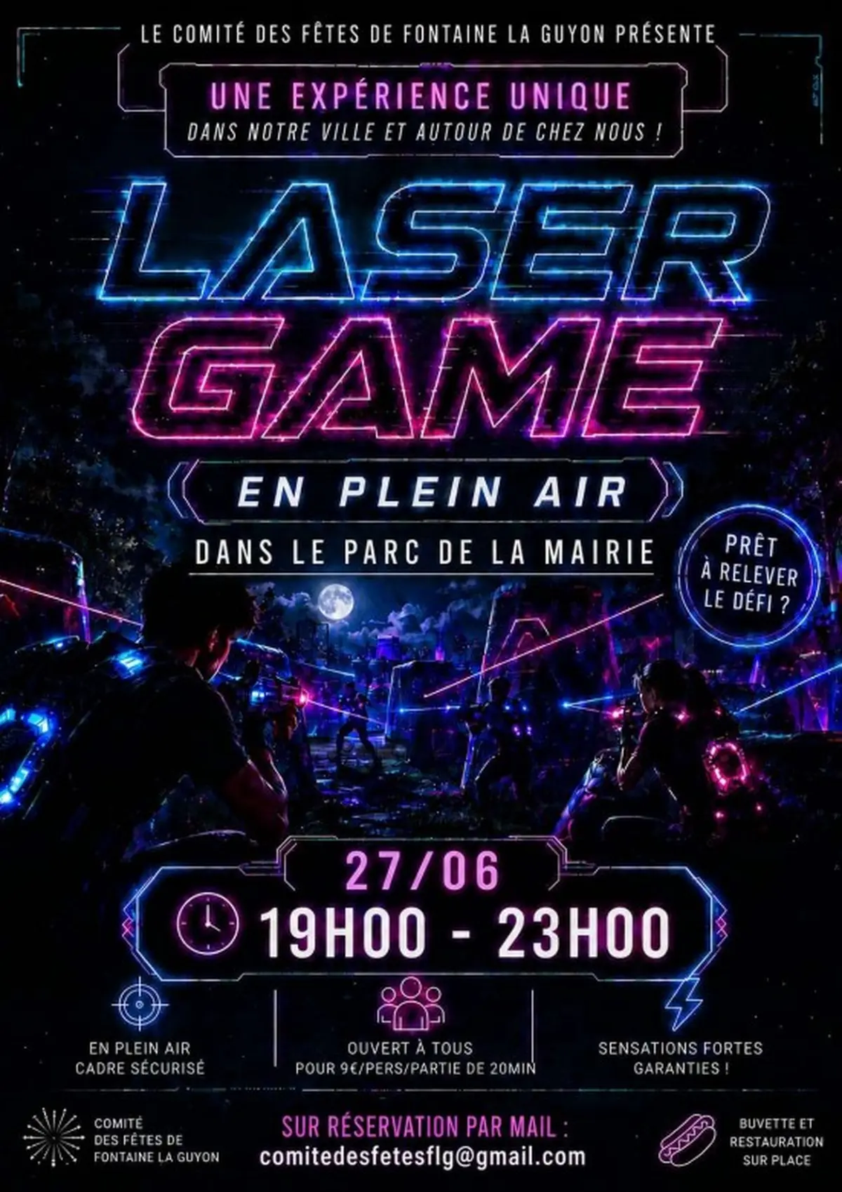 Laser Game en plein air