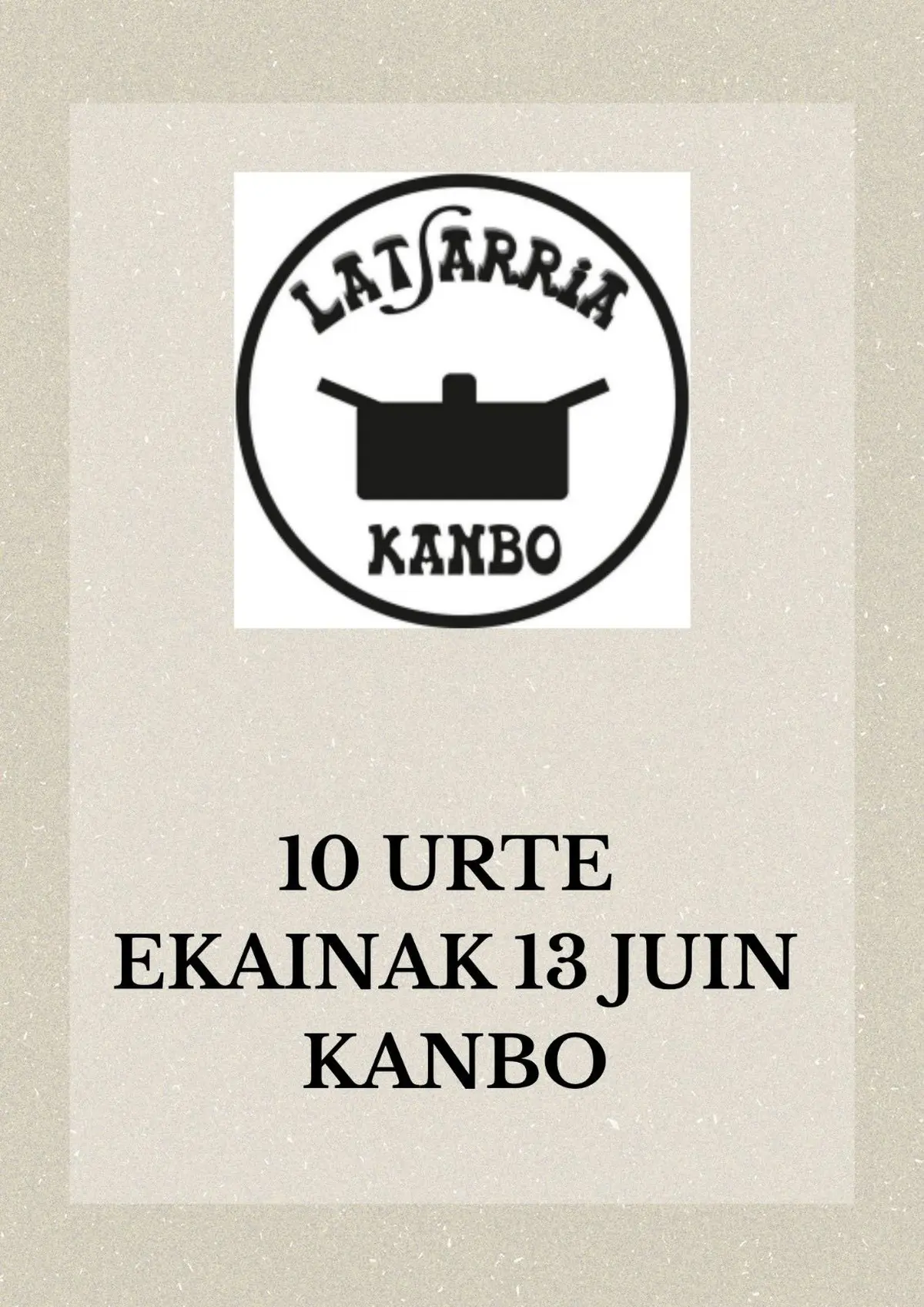 Latsarria Kanbo 10 urte