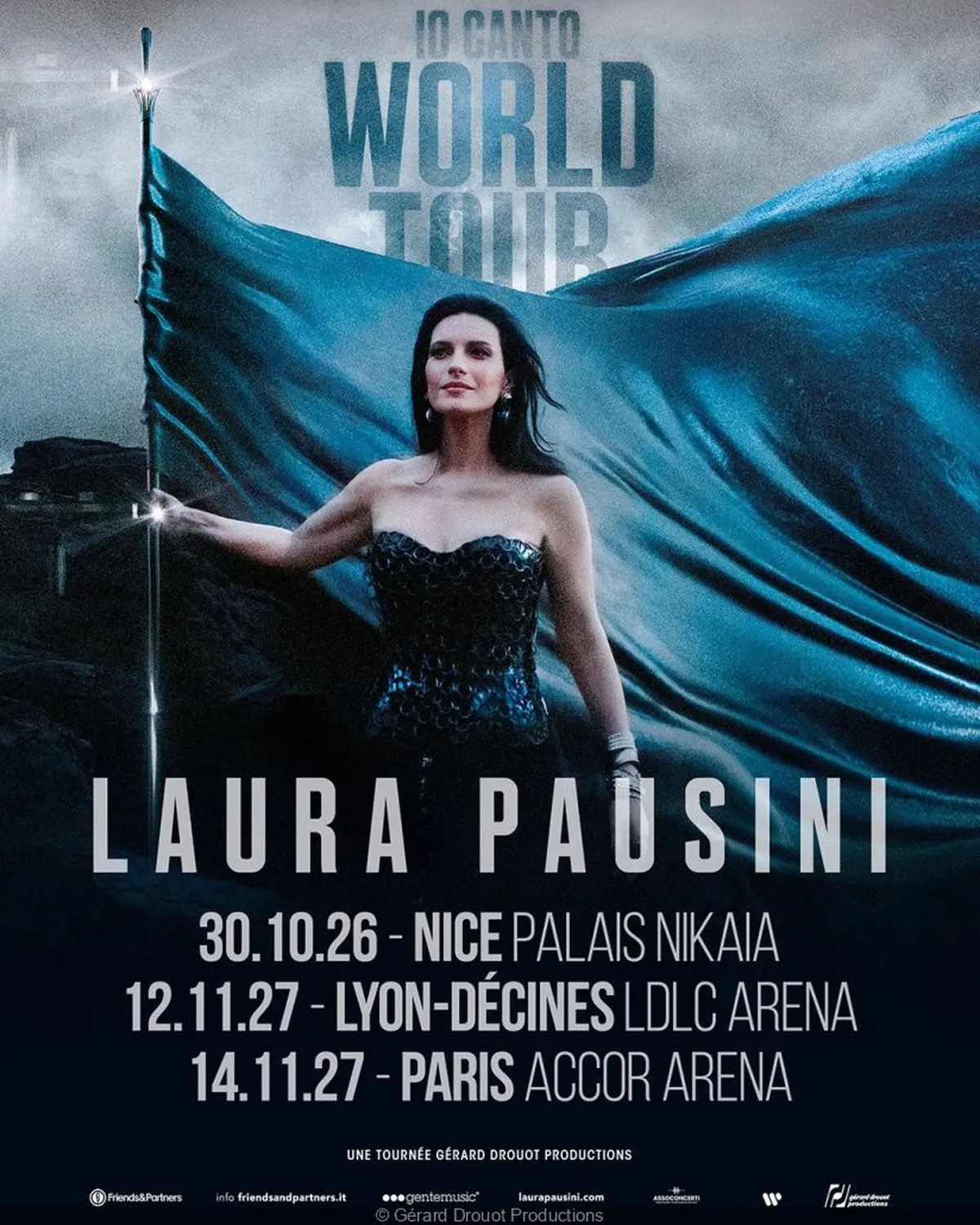 Laura Pausini de retour en France en 2026 et 2027
