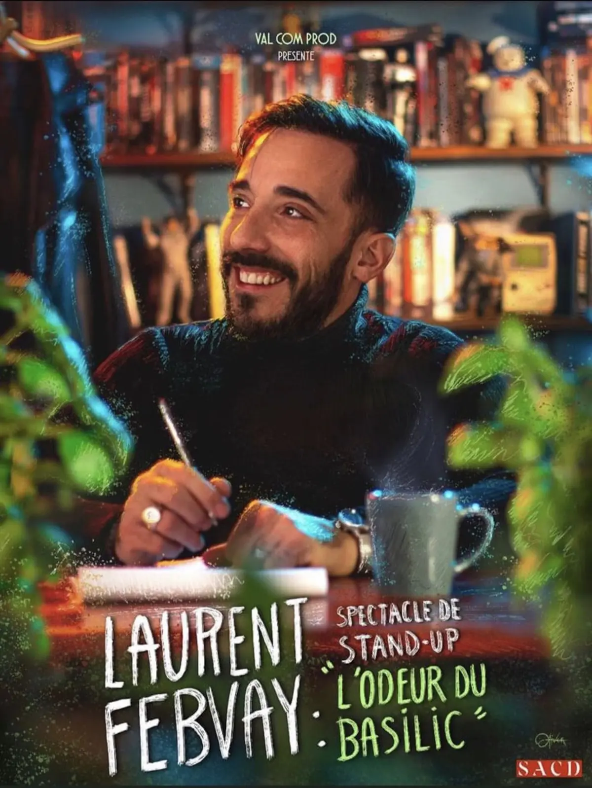 Laurent Febvay dans L'odeur du basilic