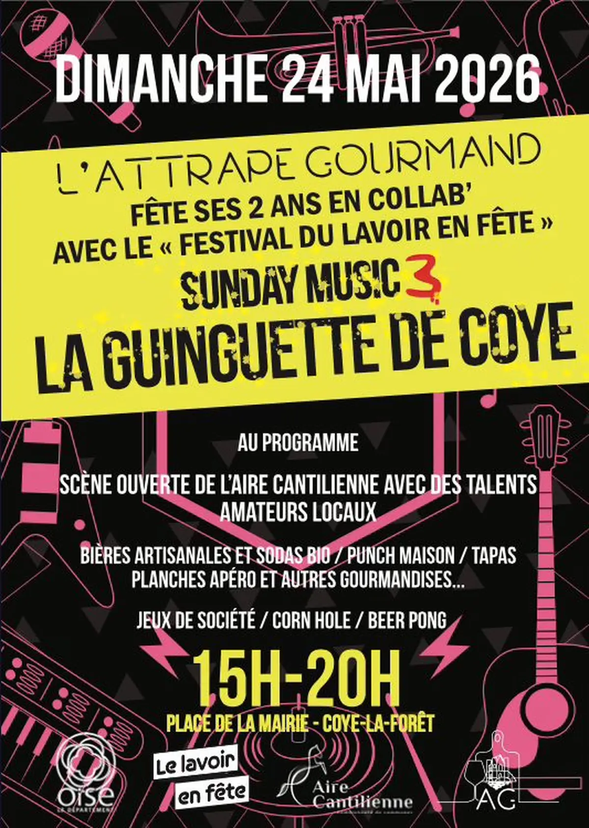 Lavoir en fête : Scène ouverte  #3 à Coye-la-Forêt
